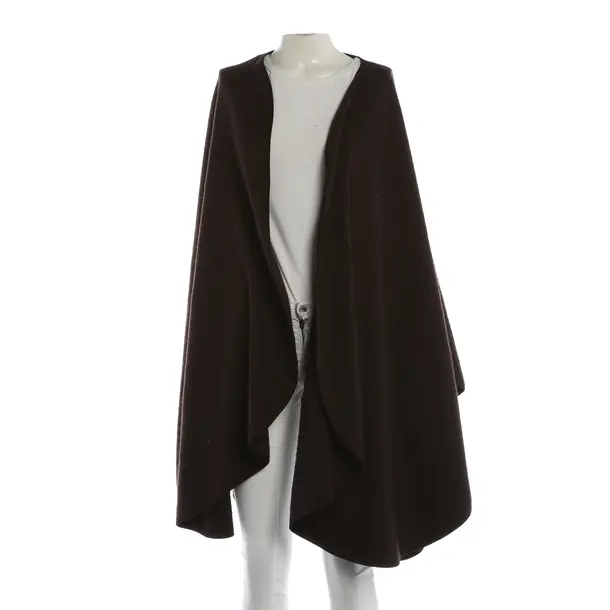 Poncho, in Marrone, Lana, Loro Piana