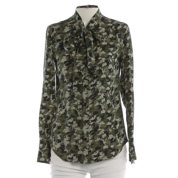 Blouse, in Multicolored, Silk, Karl Lagerfeld