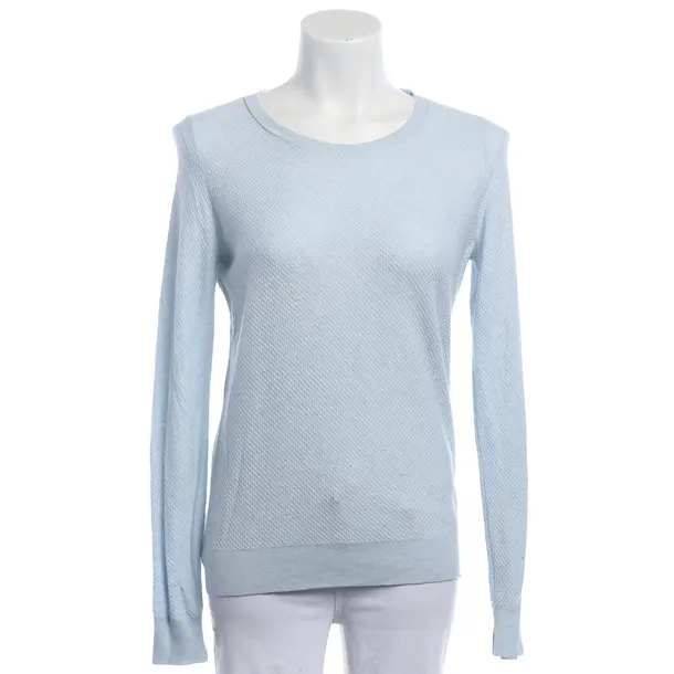 Jumper, in Light Blue, Cotton, Hugo Boss Orange