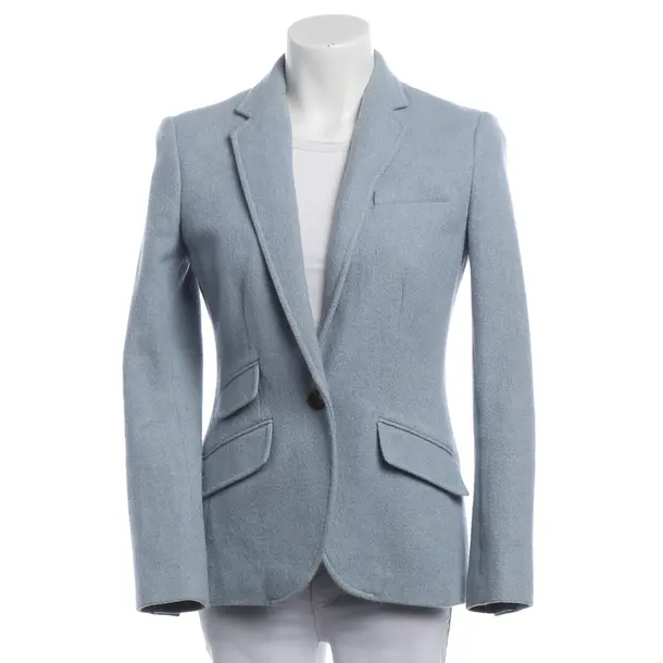 Blazer, in Light Blue, Wool, Lauren Ralph Lauren