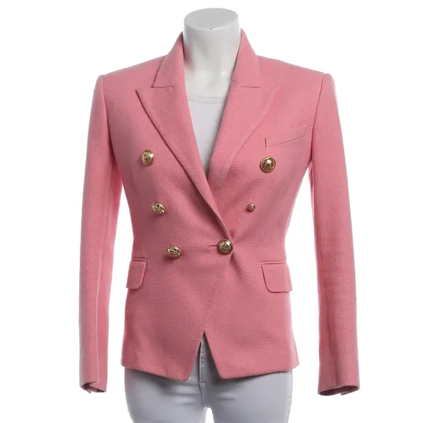 Blazer, in Pink, Cotton, Balmain