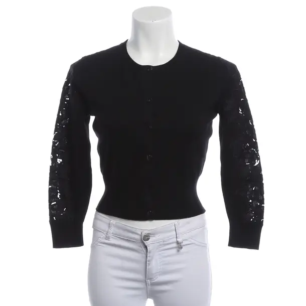 Strickjacke, in Schwarz, Wolle, Diane von Furstenberg