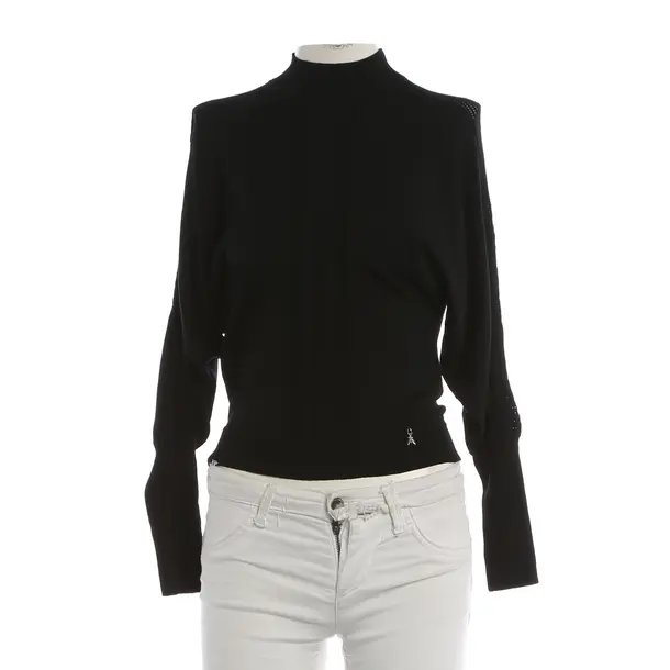 Maglione, in Nero, Viscosa, Patrizia Pepe