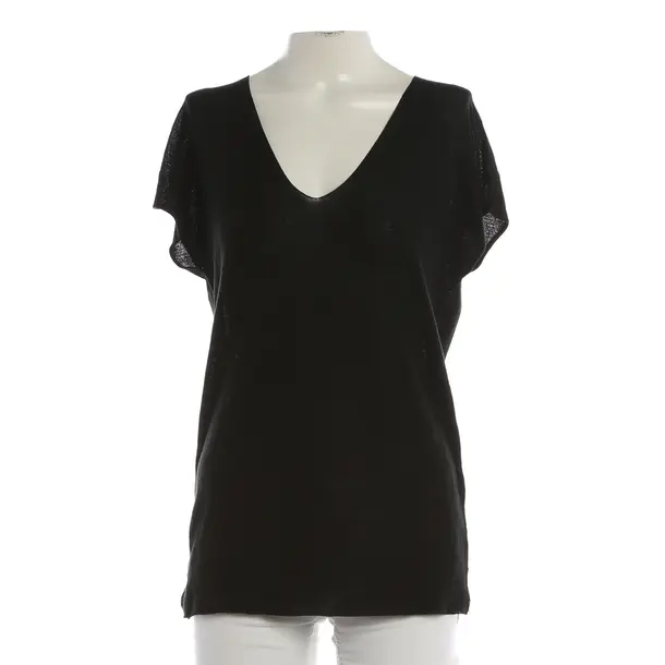 Shirt, in Black, Viscose, S.Marlon