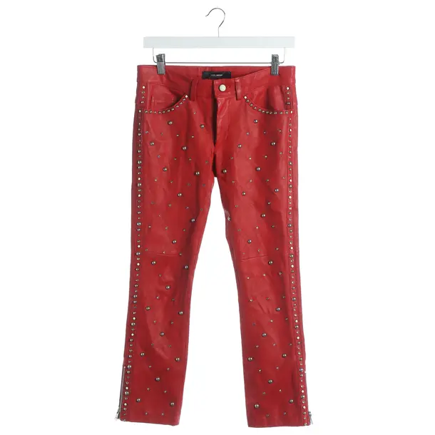 Hose, in Rot, Baumwolle, Isabel Marant