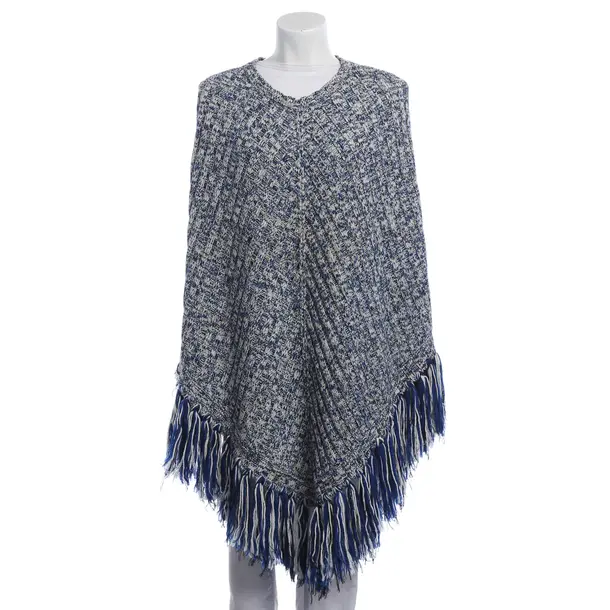 Poncho, in Multicolored, Cotton, Valentino