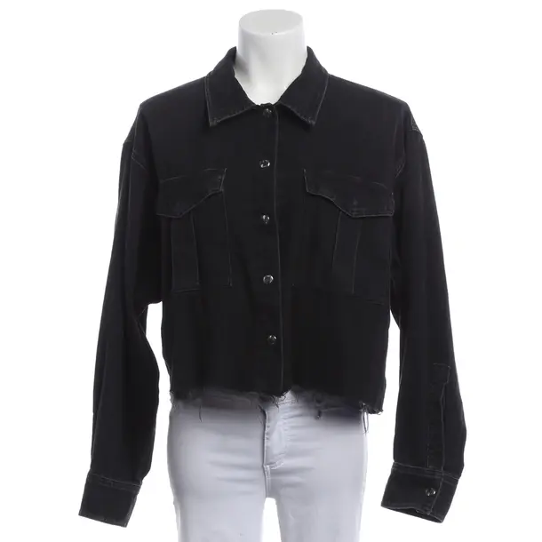Denim Jacket, in Dark Gray, Cotton, Agolde