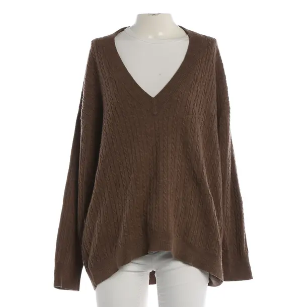 Jumper, in Brown, Wool, The Garment