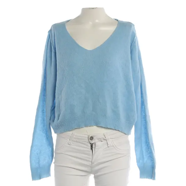 Pullover, in Blau, Wolle, American Vintage