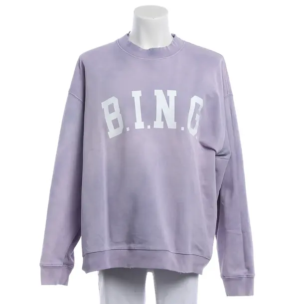 Sweatshirt, in Lavendel, Baumwolle, Anine Bing