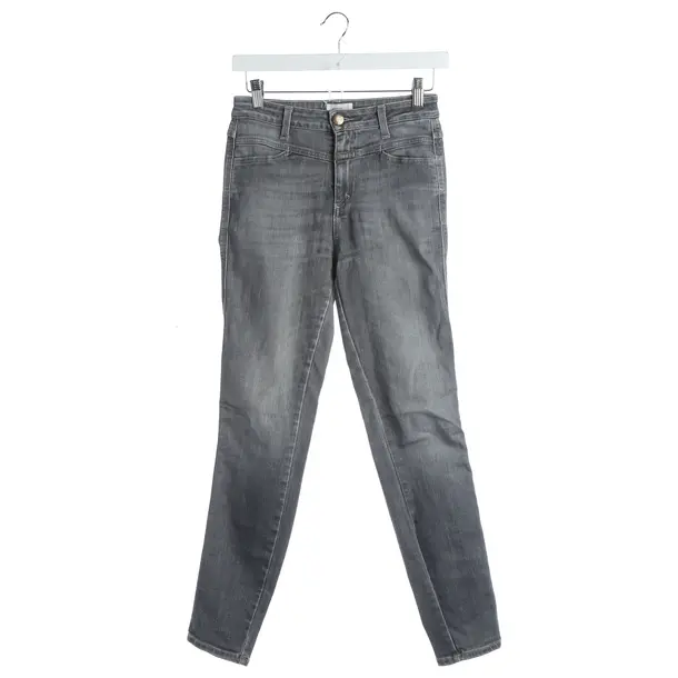 Slim Fit Jeans, in Gray, Cotton, Closed