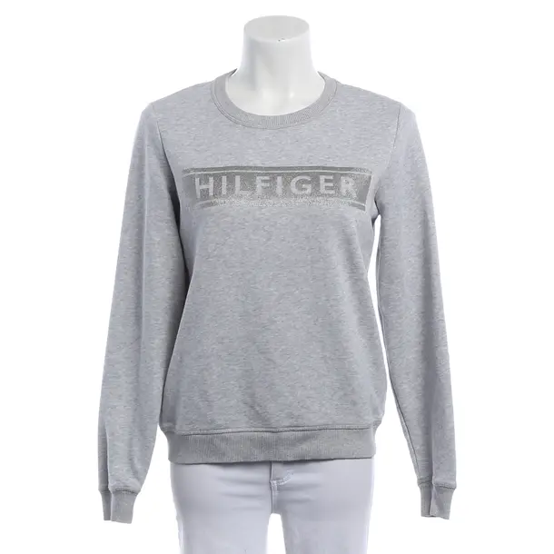 Sweatshirt, in Grau, Baumwolle, Tommy Hilfiger