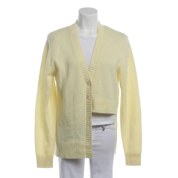 Cardigan, in Pastel Yellow, Wool, Dorothee Schumacher