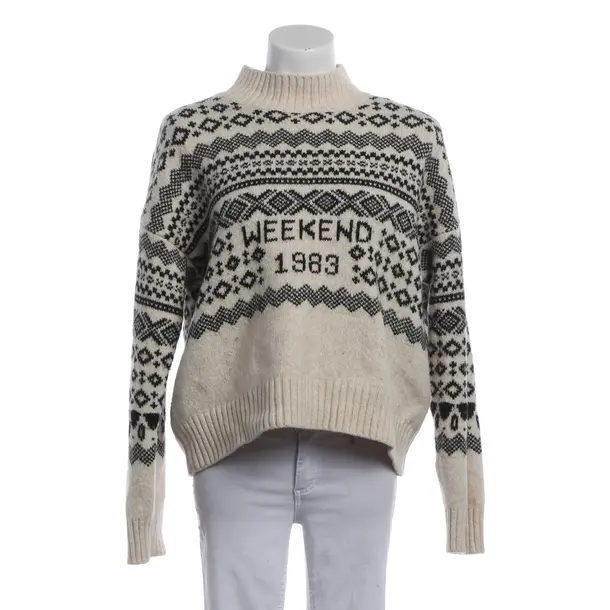 Pullover, in Beige, Wolle, Max Mara