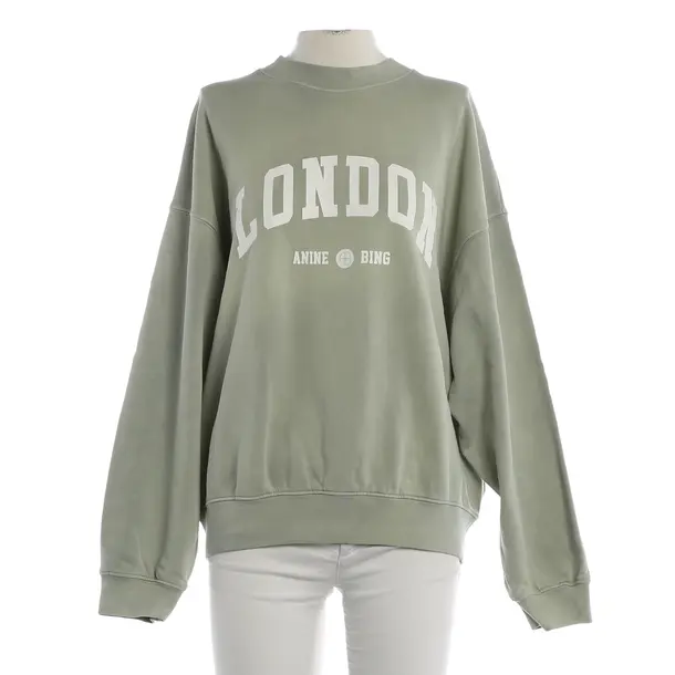 Sweatshirt, in Light Green, Cotton, Anine Bing