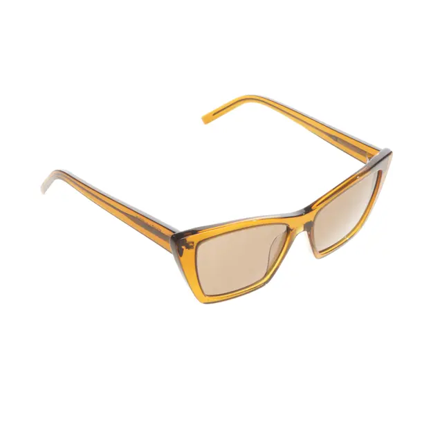 Sunglasses, in Light Brown, Synthetic, Saint Laurent