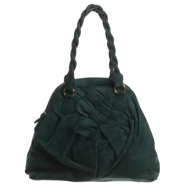Shoulder Bag, in Blue, Leather, Valentino