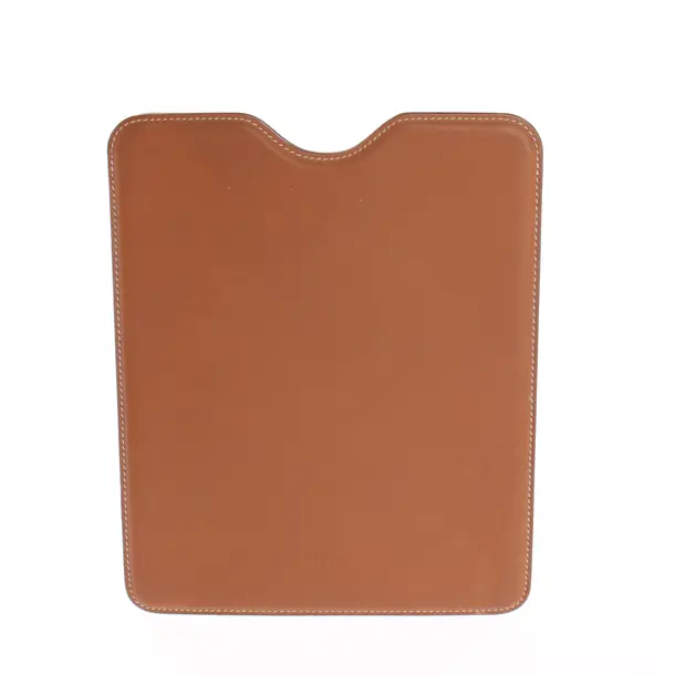 iPad Hülle, in Hellbraun, Leder, Hermès