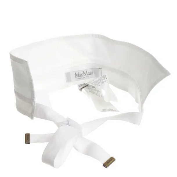 Collar, in White, Baumwolle, Max Mara