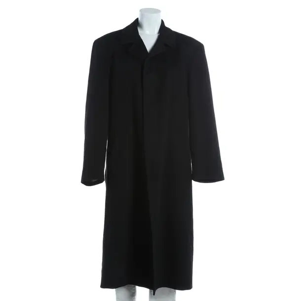 Winter Coat, in Black, Cashmere, Windsor