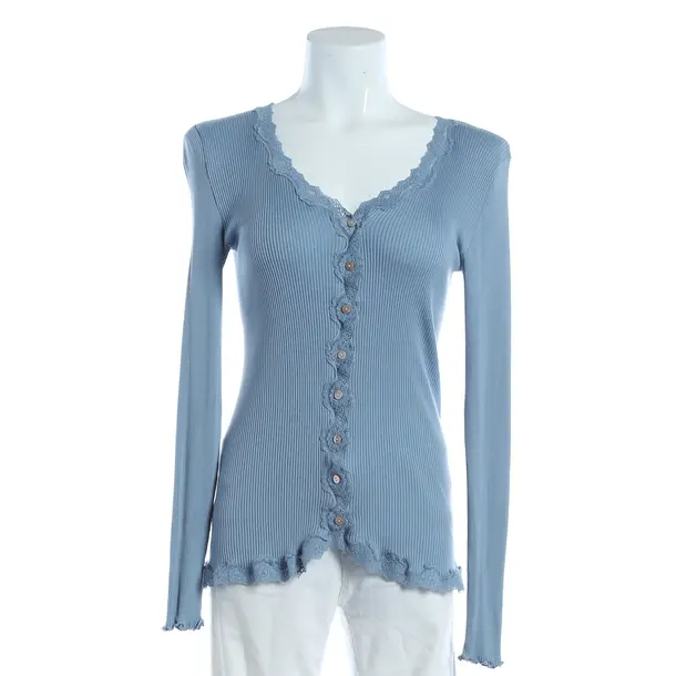 Longsleeve, in Blau, Baumwolle, Rosemunde