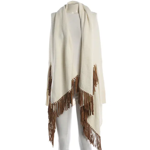 Cardigan, in Crema, Lino, Maje