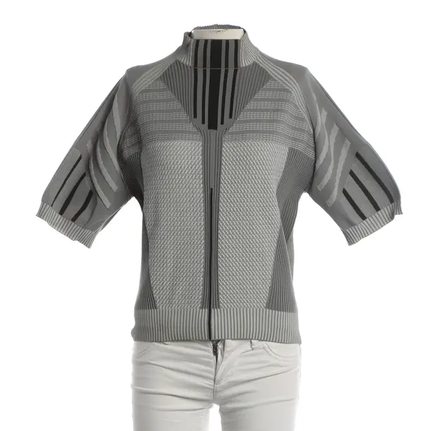 Shirt, in Grau, Polyester, Prada