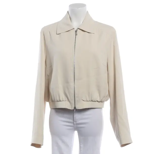 Mid-Season Jacket, in Cream, Viskose, Hugo Boss