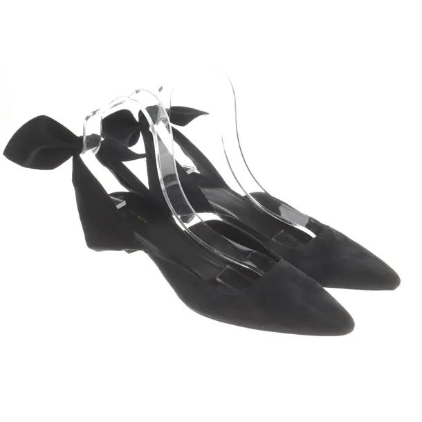 Slingbacks, in Blau, The Row