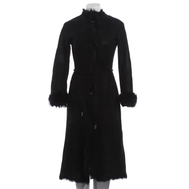 Cappotto in pelle, in Nero, Pelle, Hugo Boss Etichetta Nera