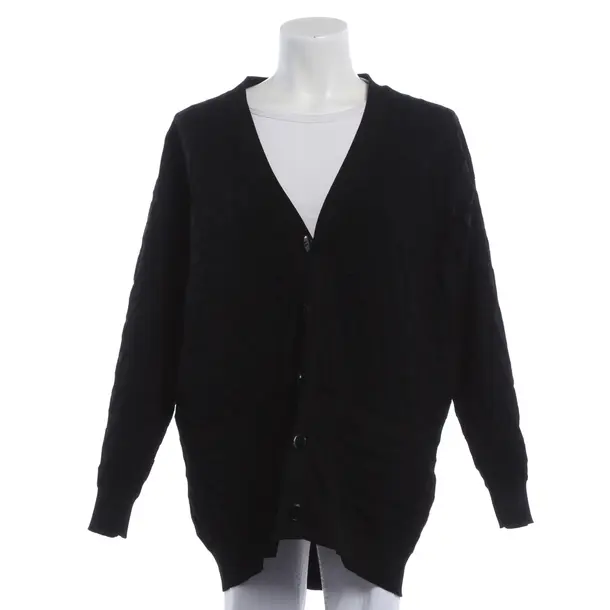 Cardigan, in Nero, Viscosa, Valentino