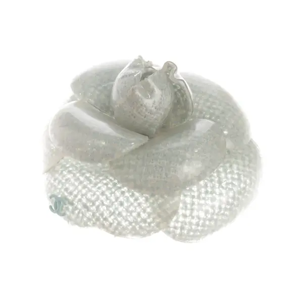 Brooch, in Light Blue, Sonstige Fasern, Chanel