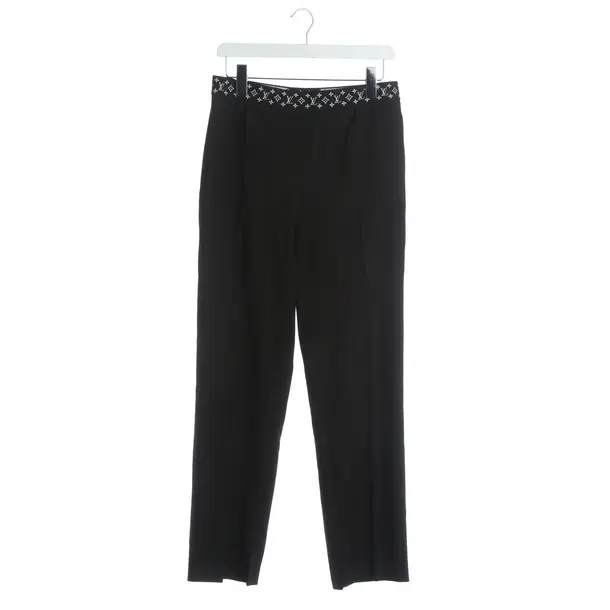 Pants, in Black, Cotton, Louis Vuitton