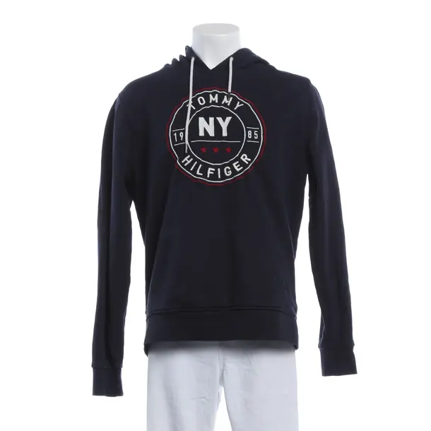 Hoodie, in Navy, Cotton, Tommy Hilfiger