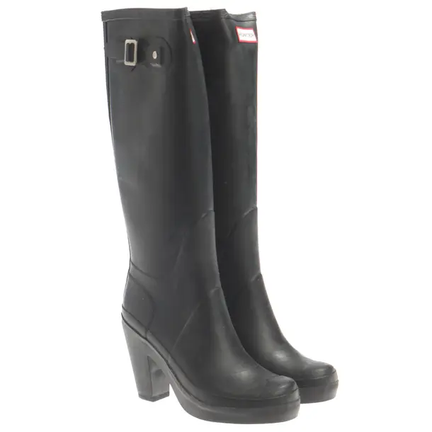 Gummistiefel, in Schwarz, Hunter