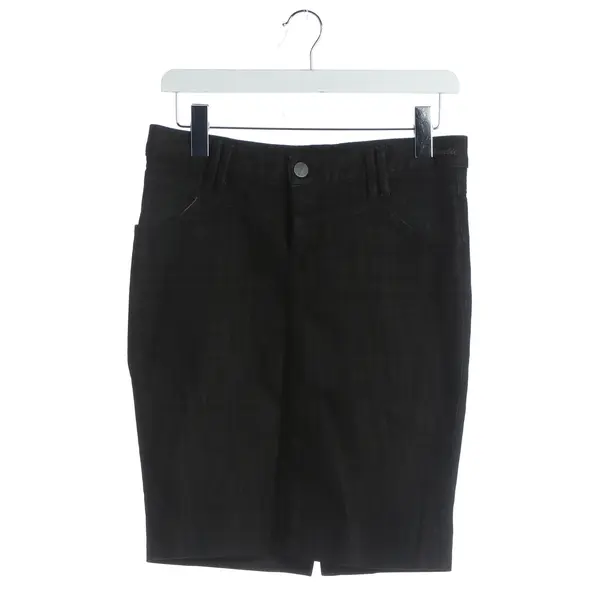 Skirt, in Dark Gray, Baumwolle, Goldsign
