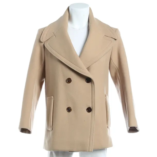 Mid-Season Jacket, in Camel, Wolle, Chloé