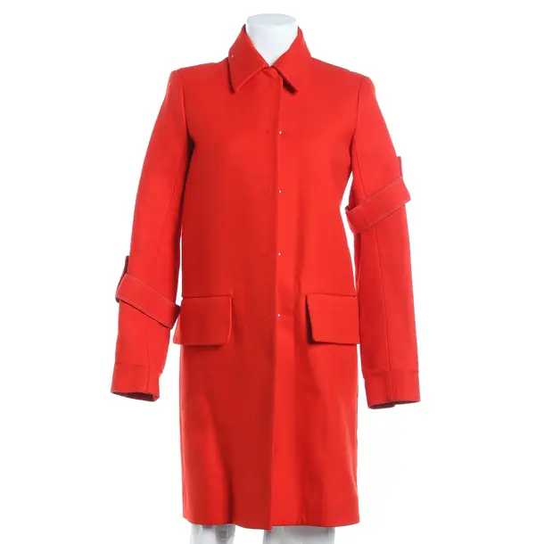 Cappotto mezza stagione, in Rosso, Cotone, Céline