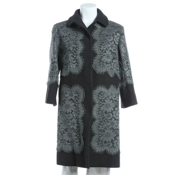 Cappotto mezza stagione, in Grigio scuro, Lana, Dolce e Gabbana