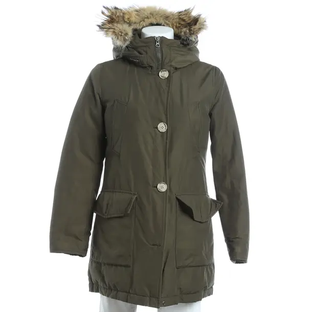 Cappotto invernale, in Verde oliva, Cotone, Woolrich