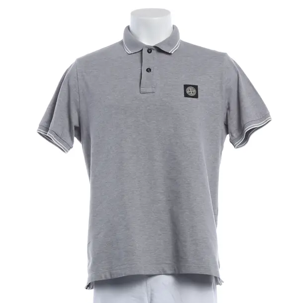 Polo, in Grigio, Cotone, Isola di pietra