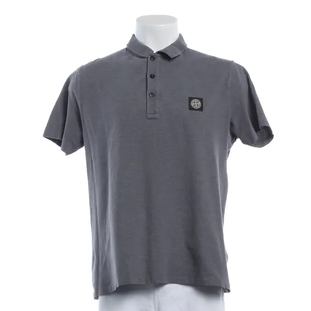 Polo, in Grigio, Cotone, Isola di pietra