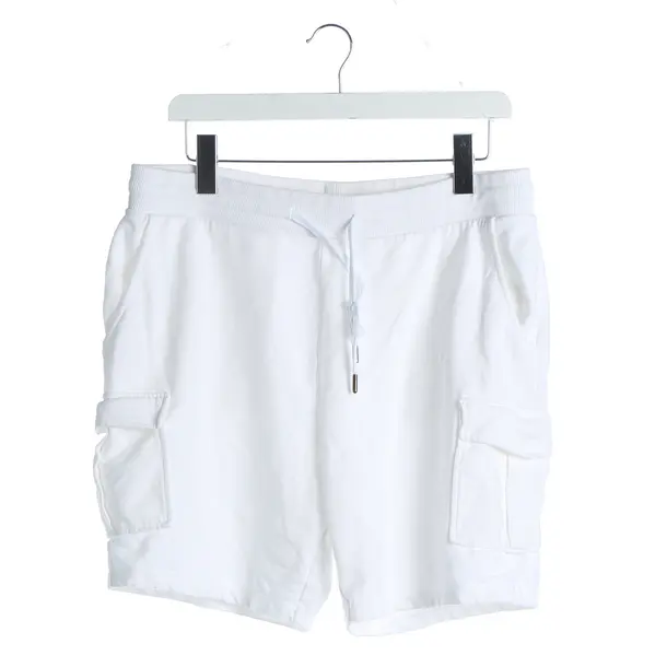 Shorts, in White, Baumwolle, Juvia