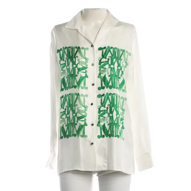 Bluse, in Cream, Seide, Max Mara
