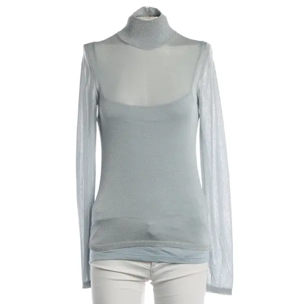 Longsleeve, in Hellblau, Viskose, Max Mara