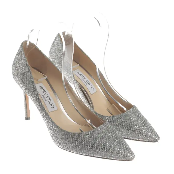 Pumps, in Silver, Jimmy Choo