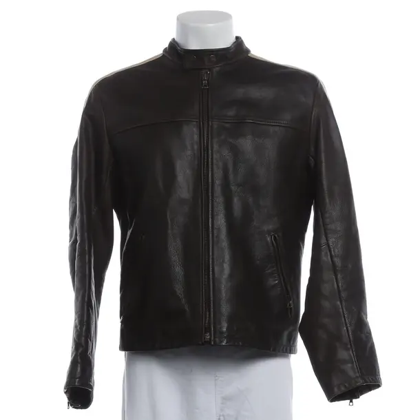 Leather Jacket, in Brown, Leder, Tommy Hilfiger