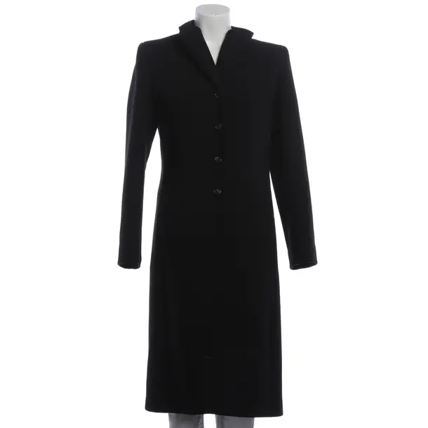 Mid-Season Coat, in Black, Wolle, Etro