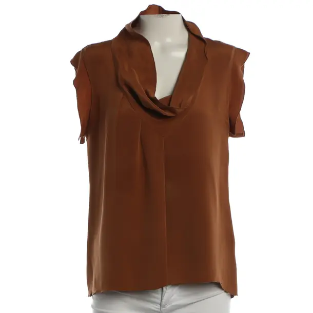Blouse, in Light Brown, Seide, Steffen Schraut