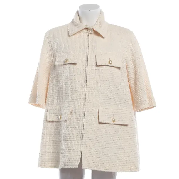Blazer, in Beige, Baumwolle, Chanel